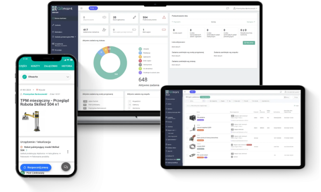 QRmaint — system CMMS